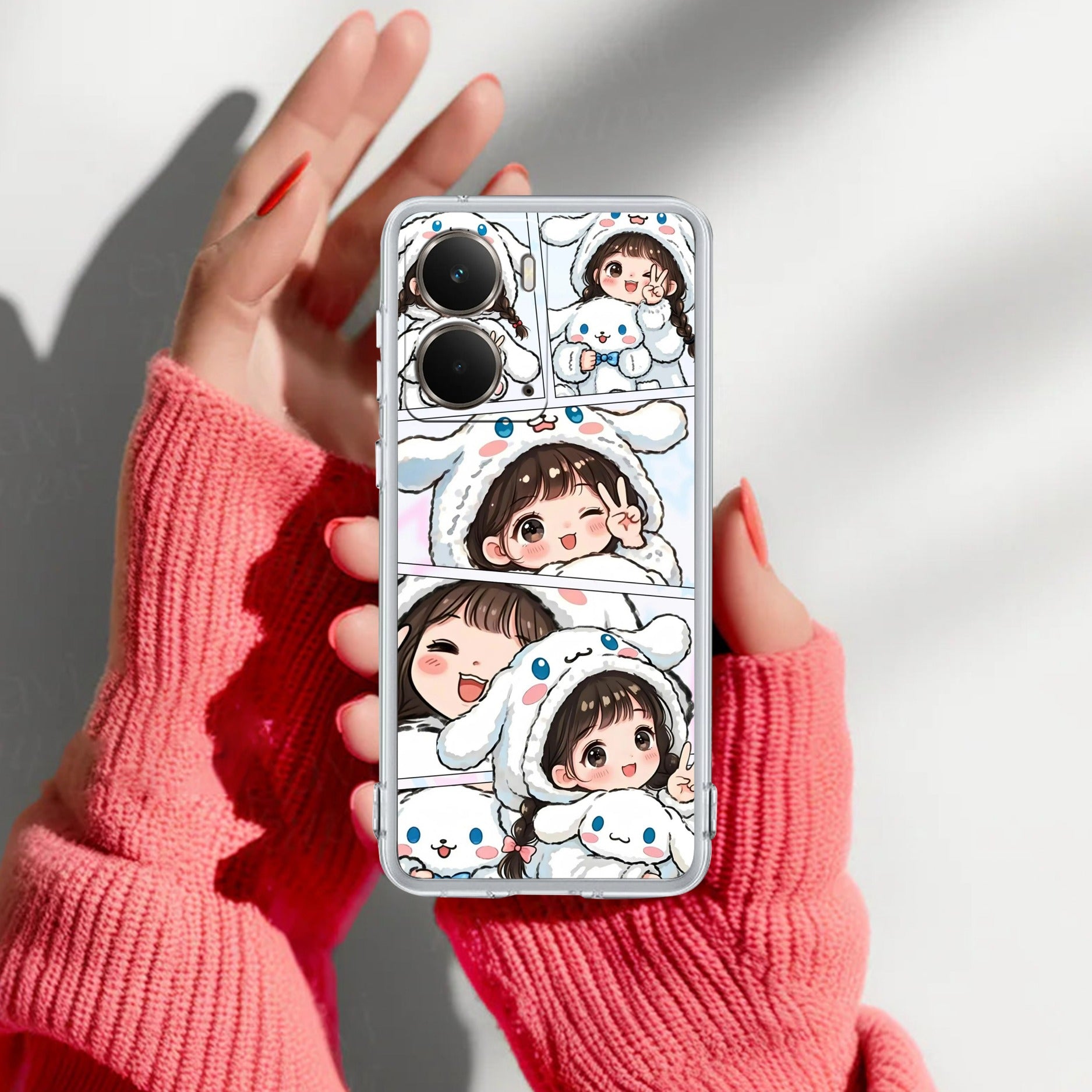 Super Girl Anti Yelllow Case For Realme P3 5G