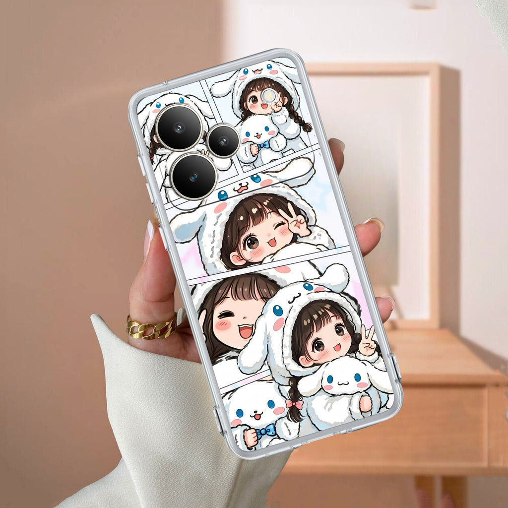 Super Girl Anti Yelllow Case For Realme P4 Pro 5G