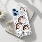 Super Girl Transparent Silicon Case For Redmi Note 10 Pro / Redmi Note 10 Pro Max