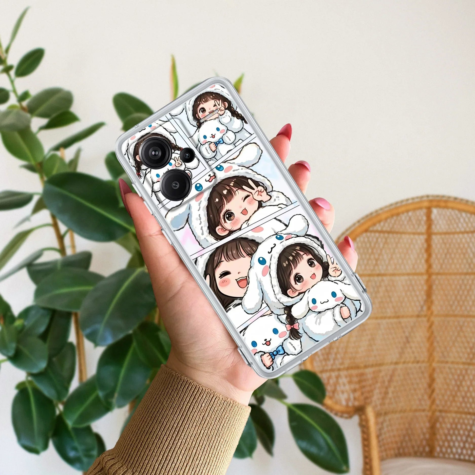 Super Girl Transparent Silicon Case For Redmi/Xiaomi - ShopOnCliQ