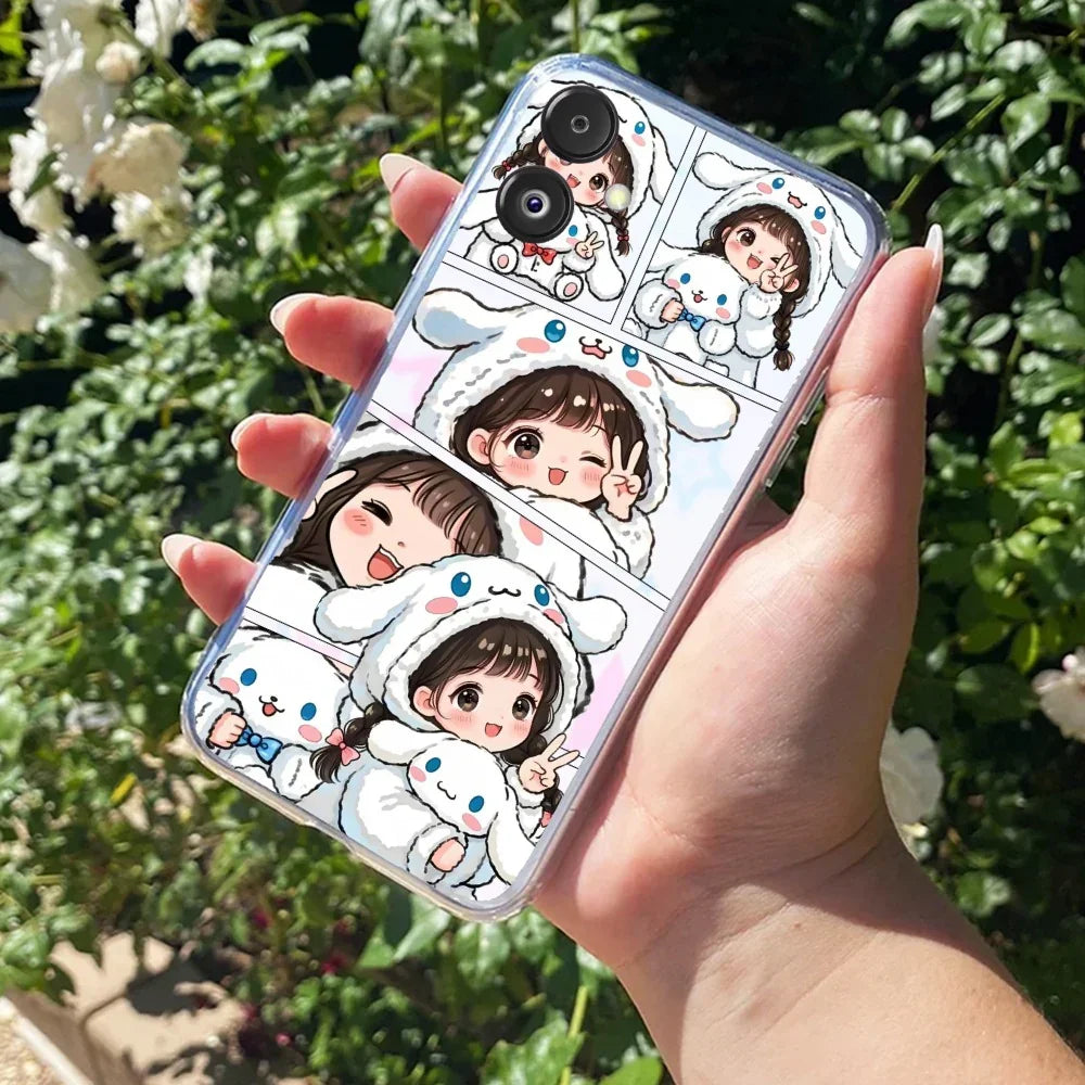 Super Girl Anti Yellow Case For Samsung Galaxy M13 5G
