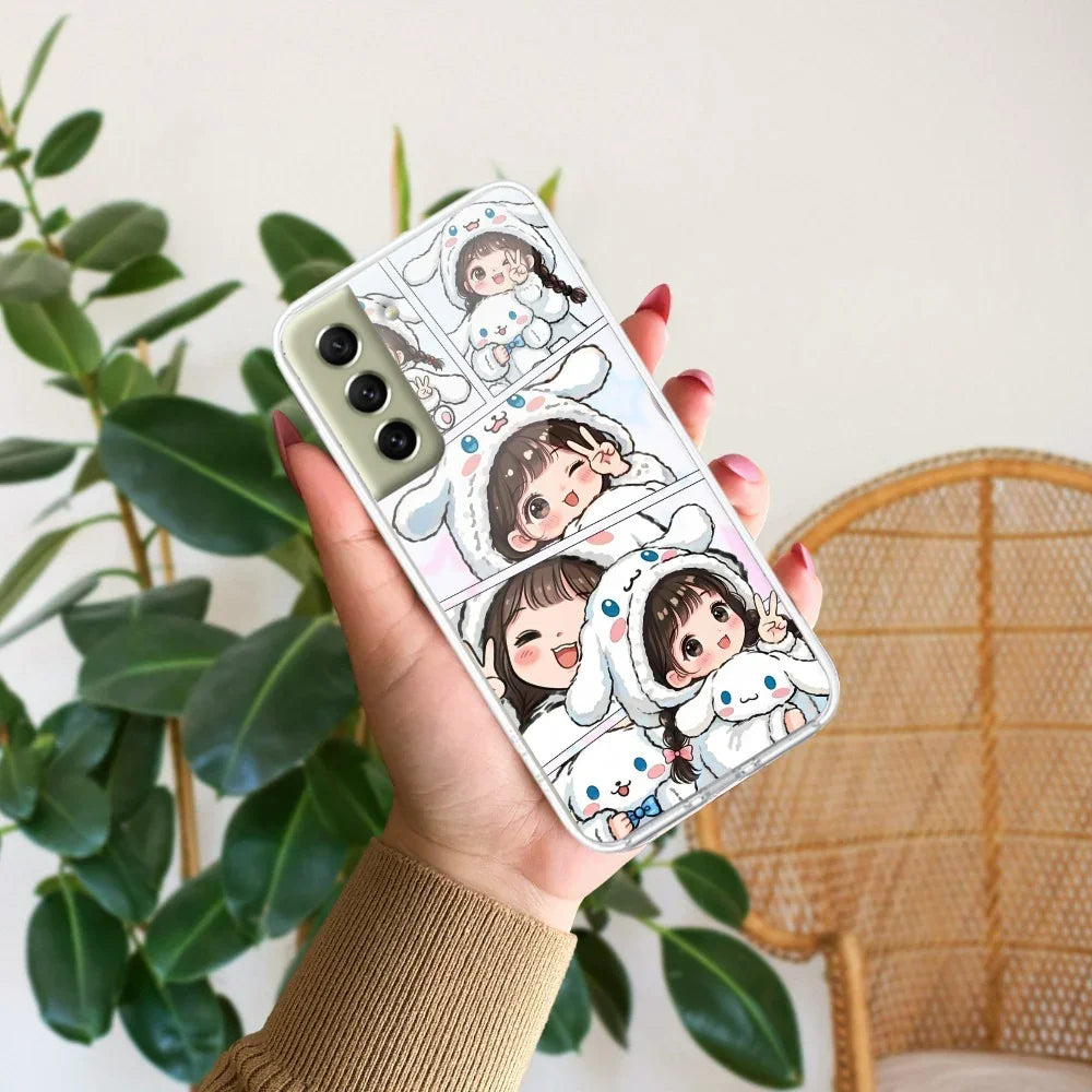 Super Girl Anti Yellow Case For Samsung Galaxy S21 Plus