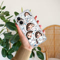 Super Girl Transparent Silicon Case For Vivo T5X 5G