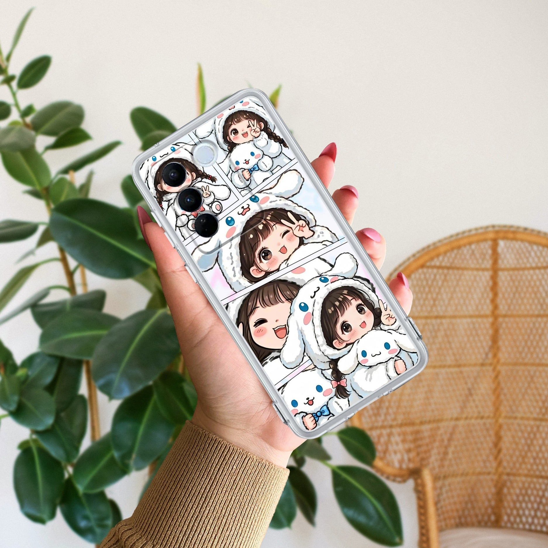 Super Girl Anti Yellow Case For Vivo V27 Pro 5G