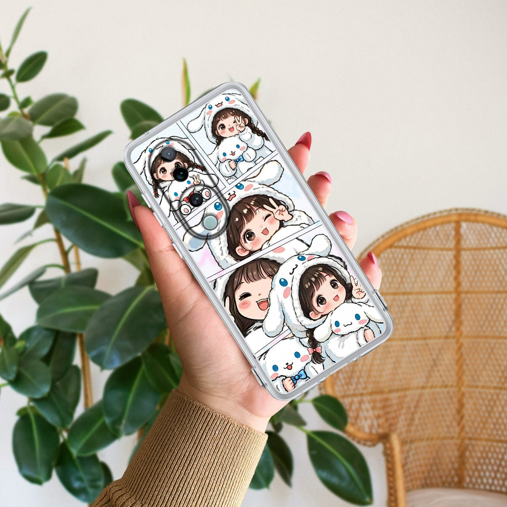 Super Girl Anti Yellow Case For Vivo V40 Pro 5G