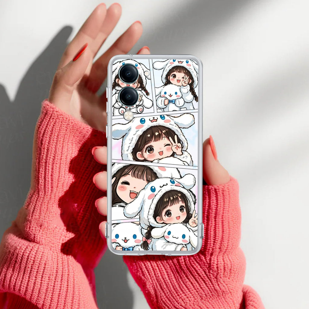 Super Girl Anti Yellow Case For Vivo T4 Lite 5G