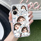 Super Girl Anti Yellow Case For Vivo Y28 5G