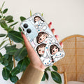 Super Girl Transparent Silicon Case For Vivo Y29 5G