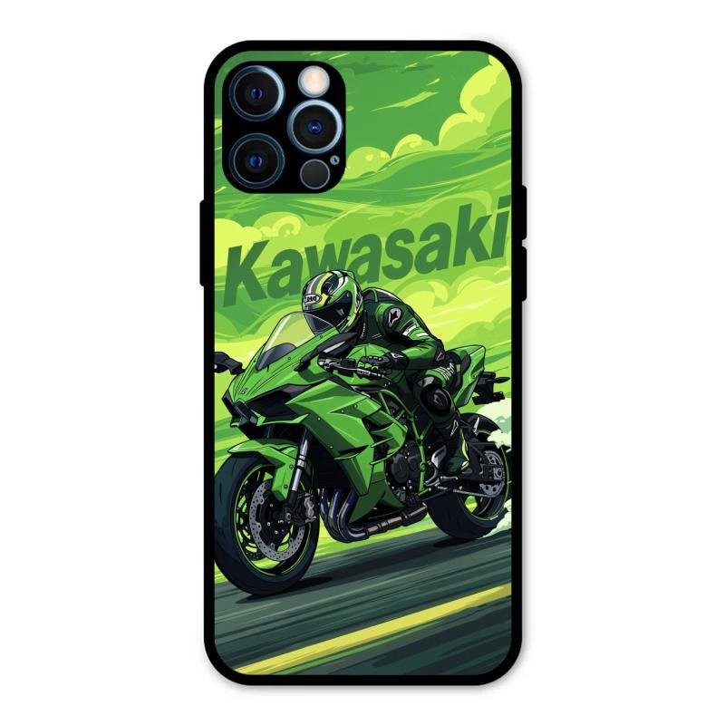 Super Sports Bike Glass Case Cover For iPhone 12 Pro