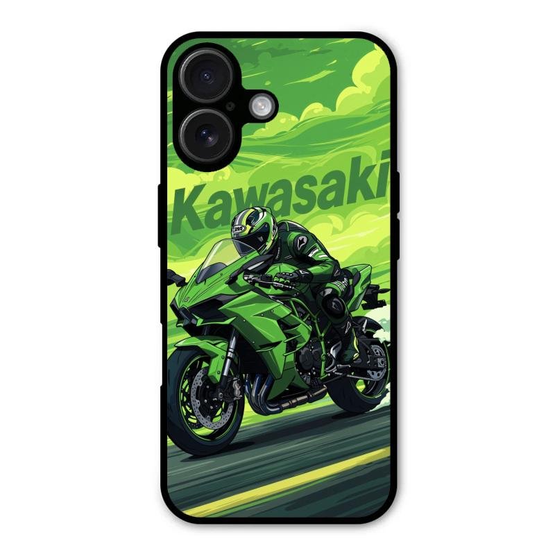 Super Sports Bike Glass Case Cover For iPhone 16