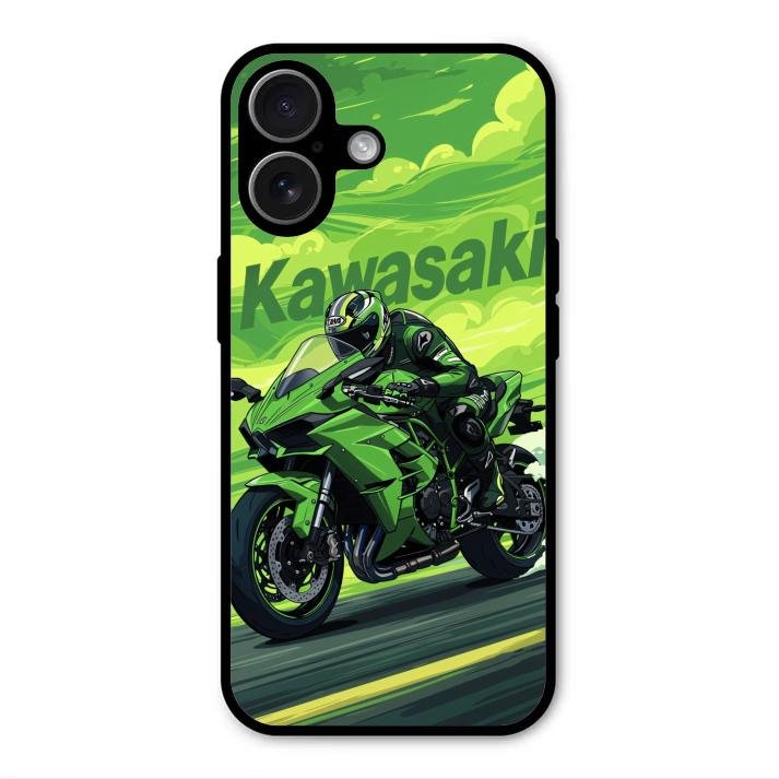 Super Sports Bike Glass Case Cover For iPhone 17
