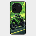 Super Sports Bike Glass Case Cover For Iqoo 12 5G