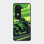 Super Sports Bike Glass Case Cover For Iqoo Z9S 5G