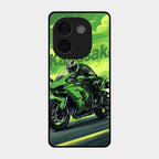 Super Sports Bike Glass Case Cover For Iqoo Z9S Pro 5G