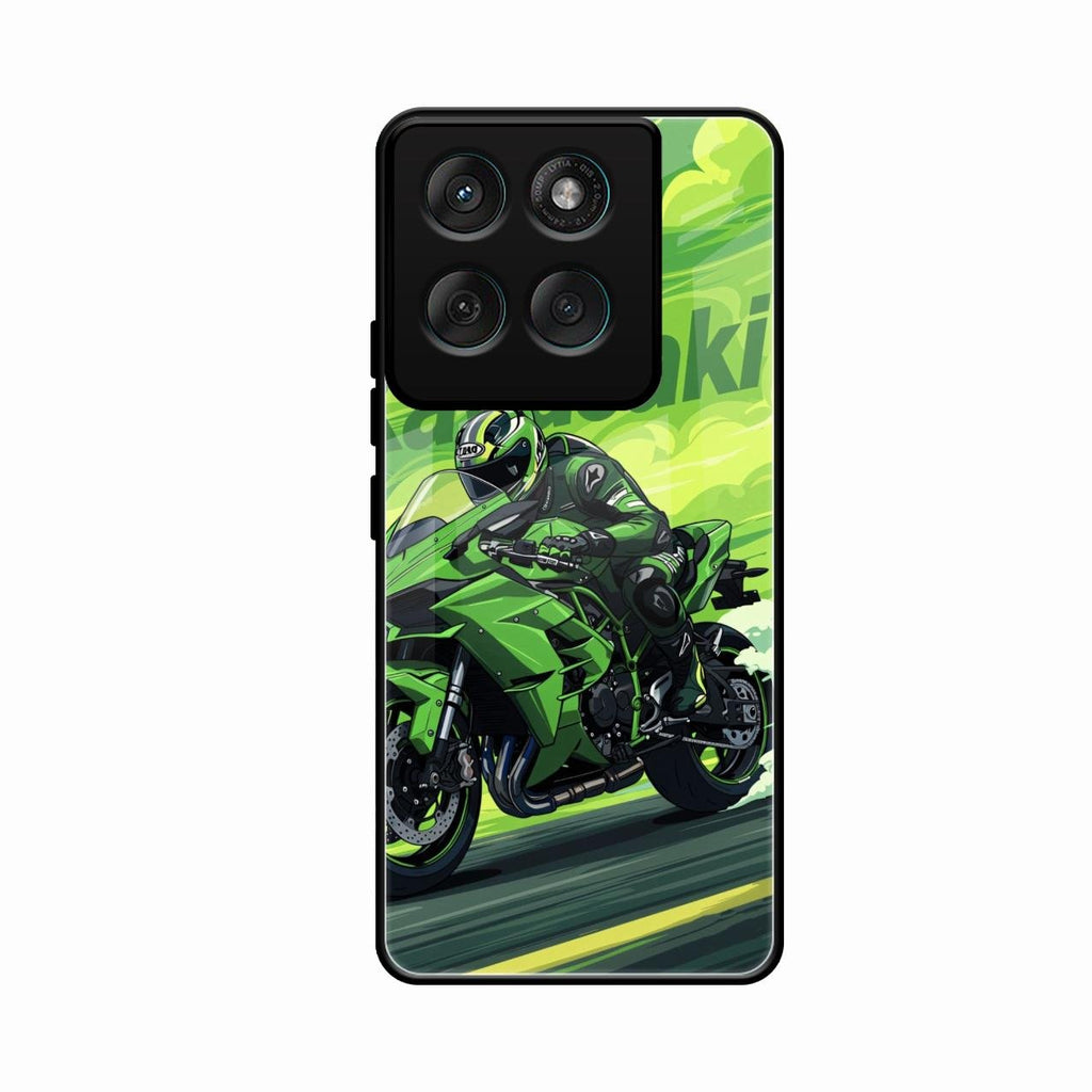 Super Sports Bike Glass Case Cover For Motorola Edge 60 5G