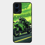 Super Sports Bike Glass Case Cover For Motorola G45 5G