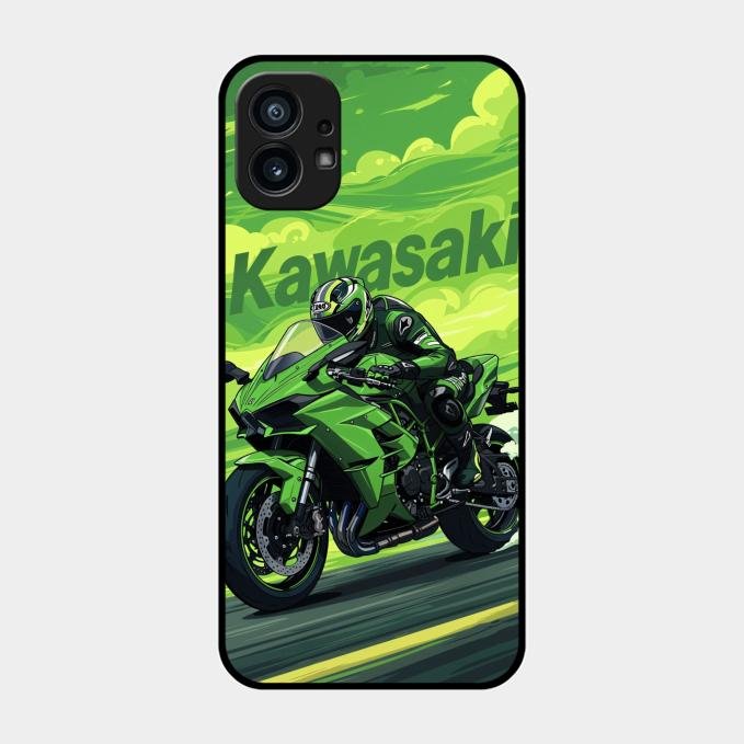Super Sports Bike Glass Case Cover For Nothing Phone 1