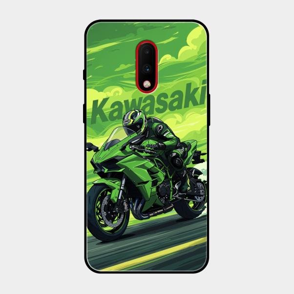 Super Sports Bike Glass Case Cover For Oneplus 7
