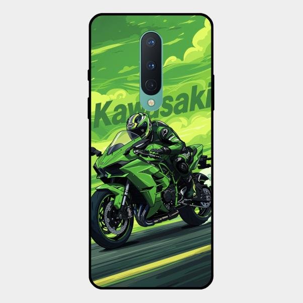 Super Sports Bike Glass Case Cover For Oneplus 8
