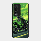 Super Sports Bike Glass Case Cover For Oppo A3 Pro 5G