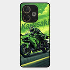 Super Sports Bike Glass Case Cover For Oppo A5 Pro 5G