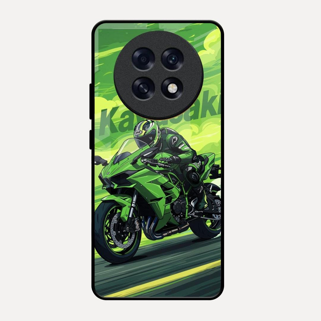 Super Sports Bike Glass Case Cover For Oppo F31 Pro Plus 5G