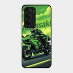 Super Sports Bike Glass Case Cover For Oppo Reno 12 Pro 5G