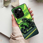 Super Sports Bike Glass Case Cover For Oppo
