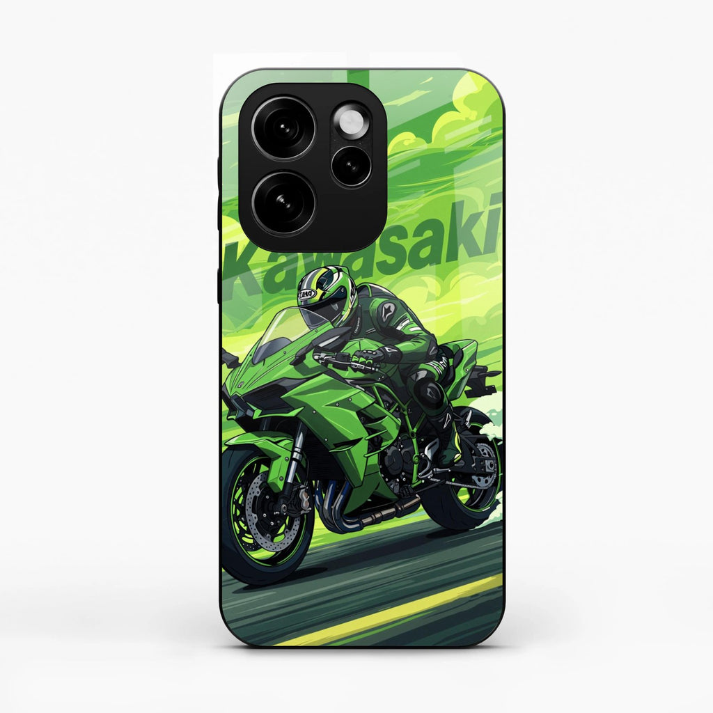 Super Sports Bike Glass Case Cover For Oppo Reno 15C 5G