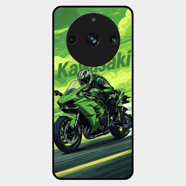 Super Sports Bike Glass Case Cover For Realme 11 Pro Plus 5G