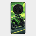 Super Sports Bike Glass Case Cover For Realme 12 Pro Plus 5G