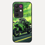Super Sports Bike Glass Case Cover For Realme 15X 5G