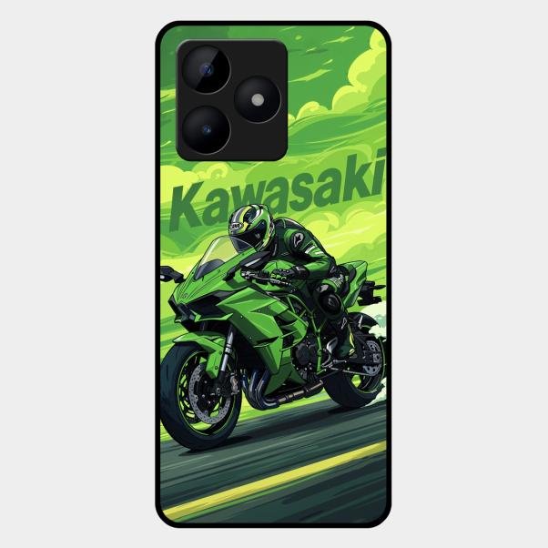 Super Sports Bike Glass Case Cover For Realme C53
