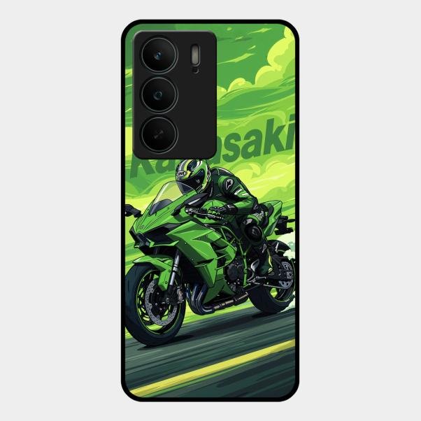 Super Sports Bike Glass Case Cover For Realme C75 5G