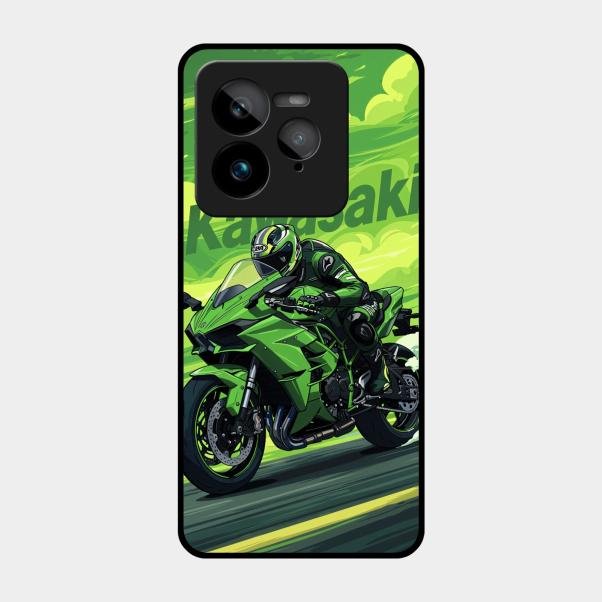 Super Sports Bike Glass Case Cover For Realme Gt 7 Pro