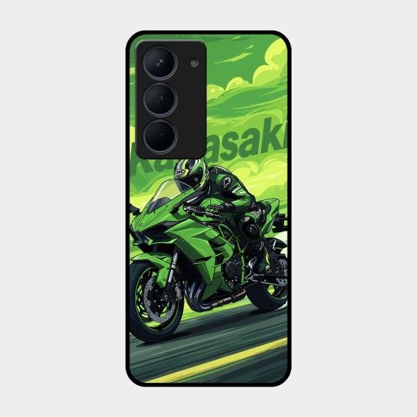 Super Sports Bike Glass Case Cover For Realme Narzo 80X 5G