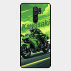 Super Sports Bike Glass Case Cover For Redmi 9 Prime