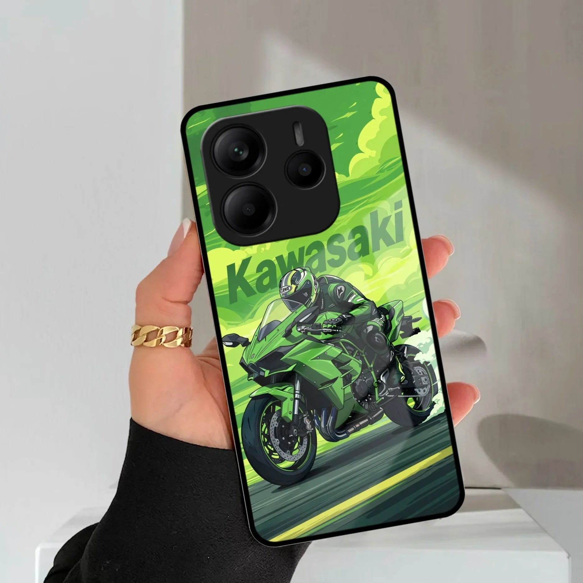 Super Sports Bike Glass Case Cover For Redmi - ShopOnCliQ