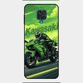 Super Sports Bike Glass Case Cover For Redmi Note 9 Pro Max