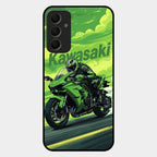 Super Sports Bike Glass Case Cover For Samsung Galaxy A34 5G