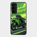 Super Sports Bike Glass Case Cover For Samsung Galaxy A35 5G