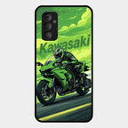 Super Sports Bike Glass Case Cover For Samsung Galaxy F23 5G
