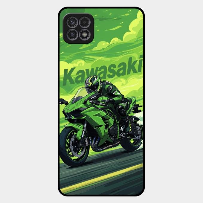 Super Sports Bike Glass Case Cover For Samsung Galaxy F42 5G