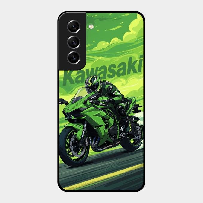 Super Sports Bike Glass Case Cover For Samsung Galaxy S21 Fe 5G