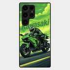 Super Sports Bike Glass Case Cover For Samsung Galaxy S24 Ultra 5G