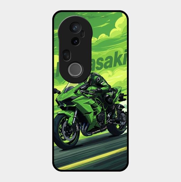Super Sports Bike Glass Case Cover For Vivo T4 Ultra 5G