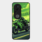 Super Sports Bike Glass Case Cover For Vivo T4 Ultra 5G