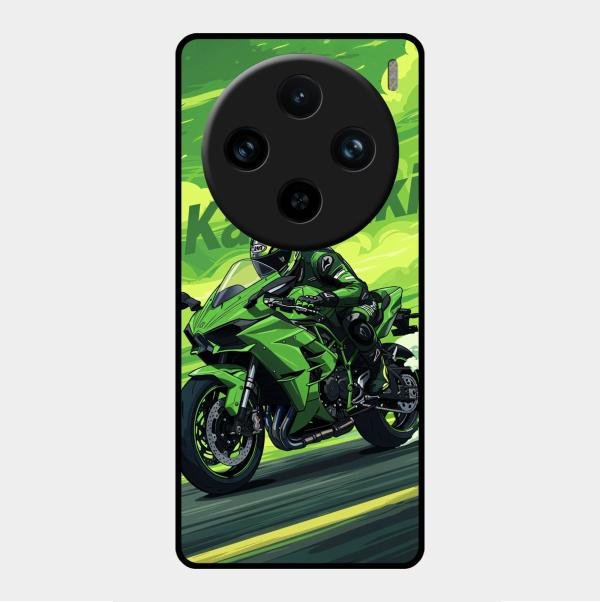 Super Sports Bike Glass Case Cover For Vivo X100 Pro 5G