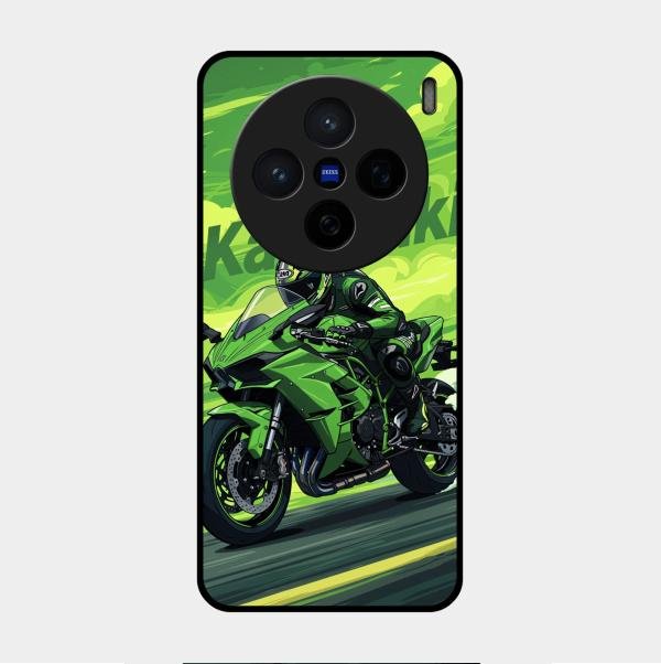Super Sports Bike Glass Case Cover For Vivo X200 5G