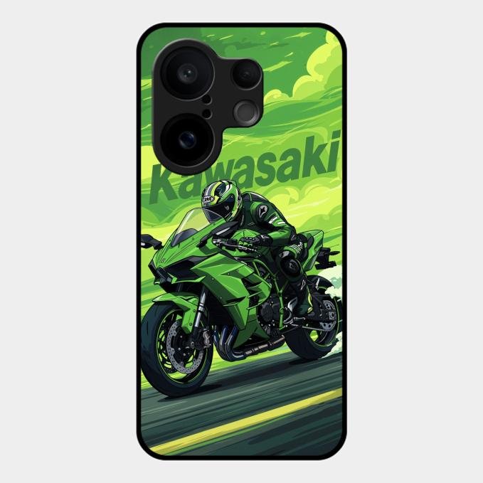 Super Sports Bike Glass Case Cover For Vivo X200 Fe 5G